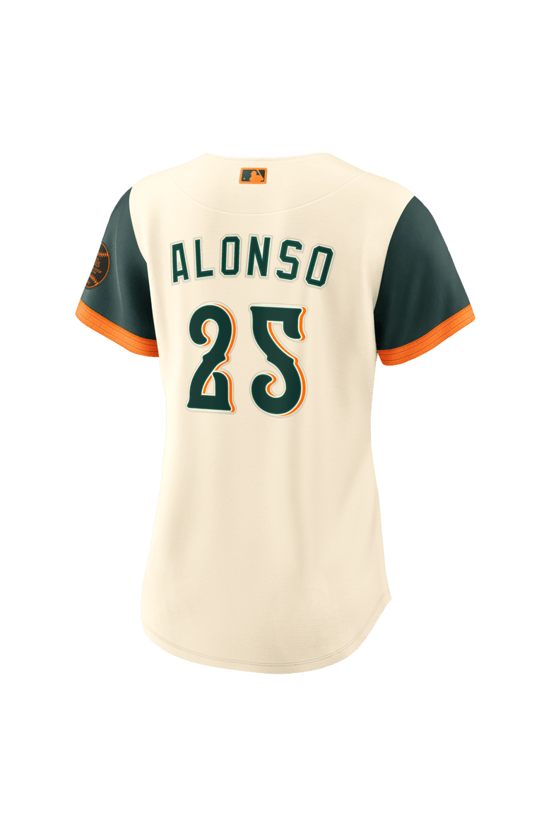 Women's Nike Pete Alonso Cream Baltimore Orioles 2026 City Connect Stadium Jersey, Alternate, color, Cream
