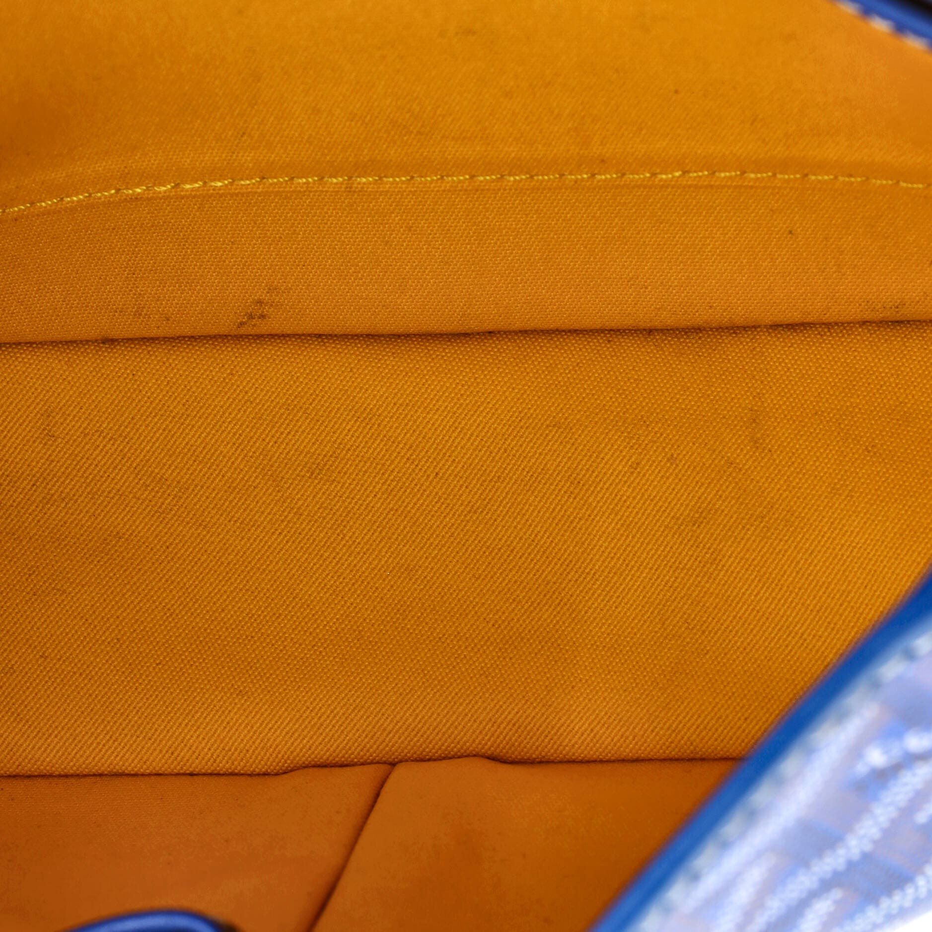 Pre-Owned Goyard Belvedere II Messenger Bag Coated Canvas PM, Alternate, color, Blue