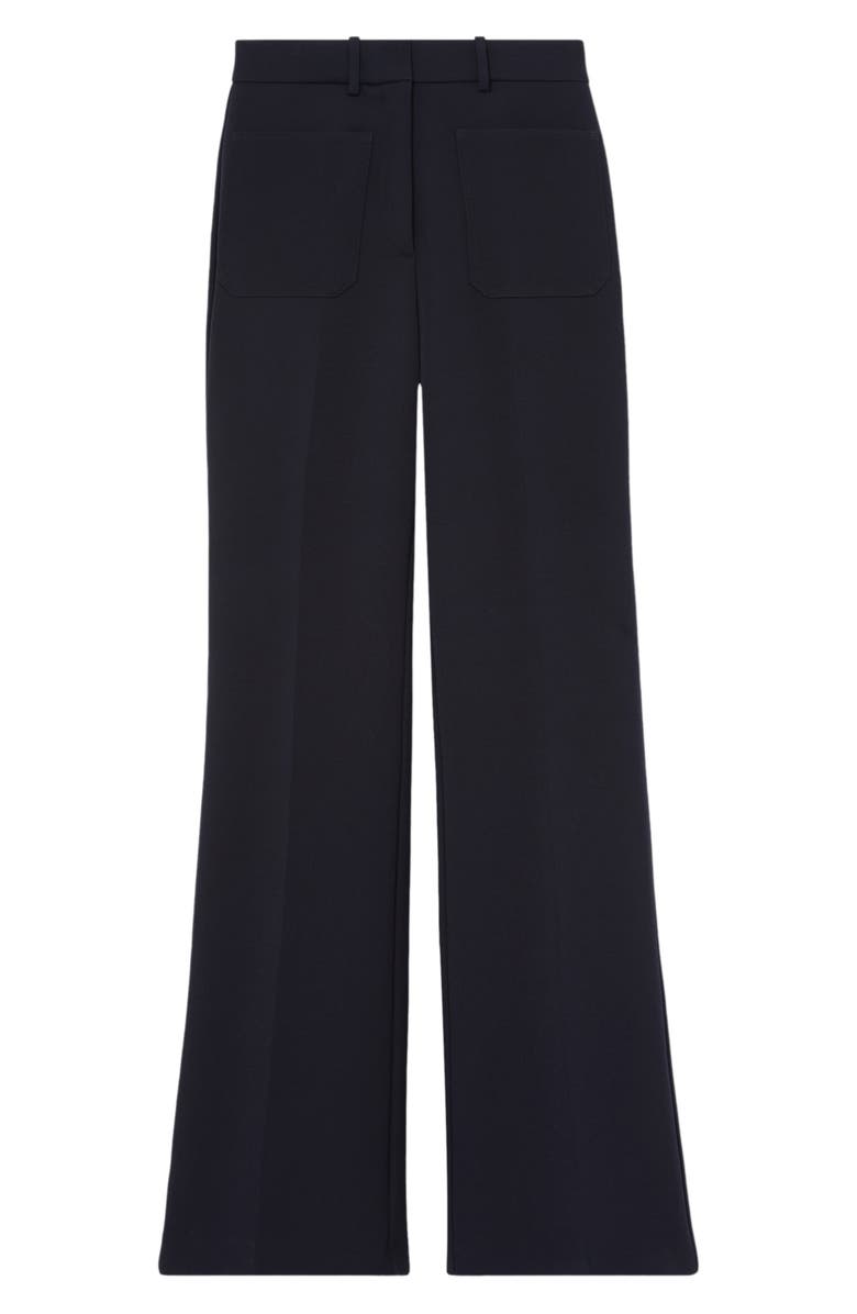 Reiss Priya Flared Pants, Alternate, color, Navy