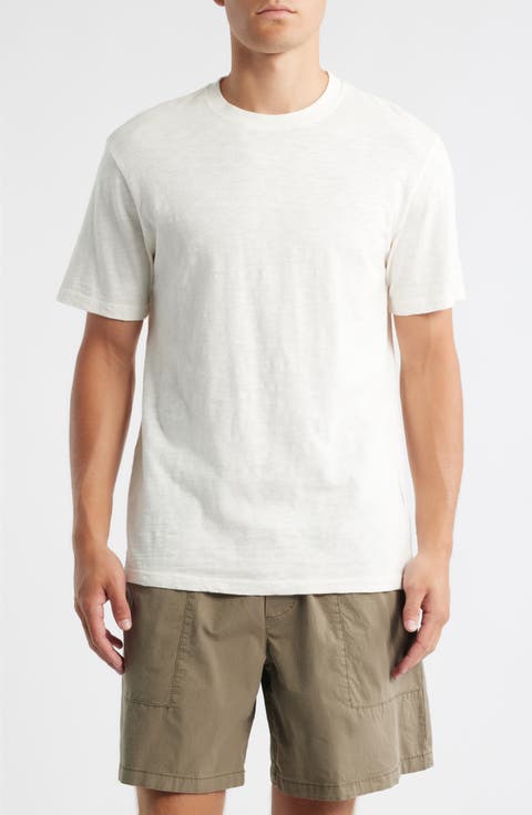 Slim Fit Organic Cotton Slub T-Shirt