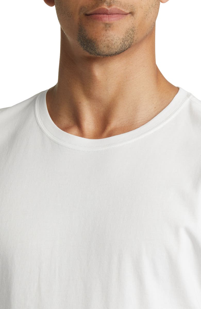 PURPLE BRAND 3-Pack Solid White Crewneck T-Shirts, Alternate, color, 