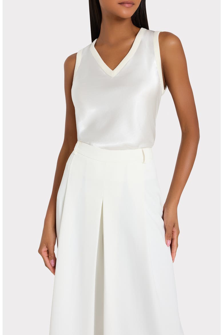 Layla Pleated Culottes, Alternate, color, WHITE