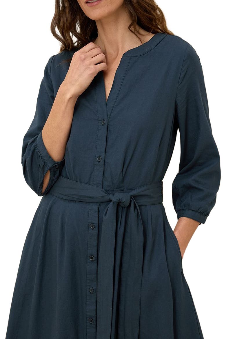 Organic Cotton Sunset Lightweight Cotton Easy Dress, Main, color, Midnight Blue