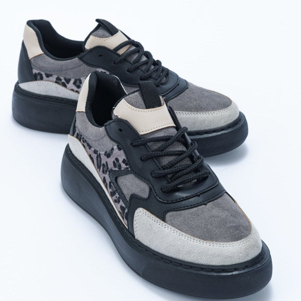 Prologue Shoes Ida Platform Fashion Sneakers, Main, color, Black