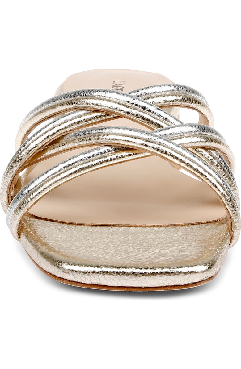 L'AGENCE Abelle Slide Sandal, Alternate, color,