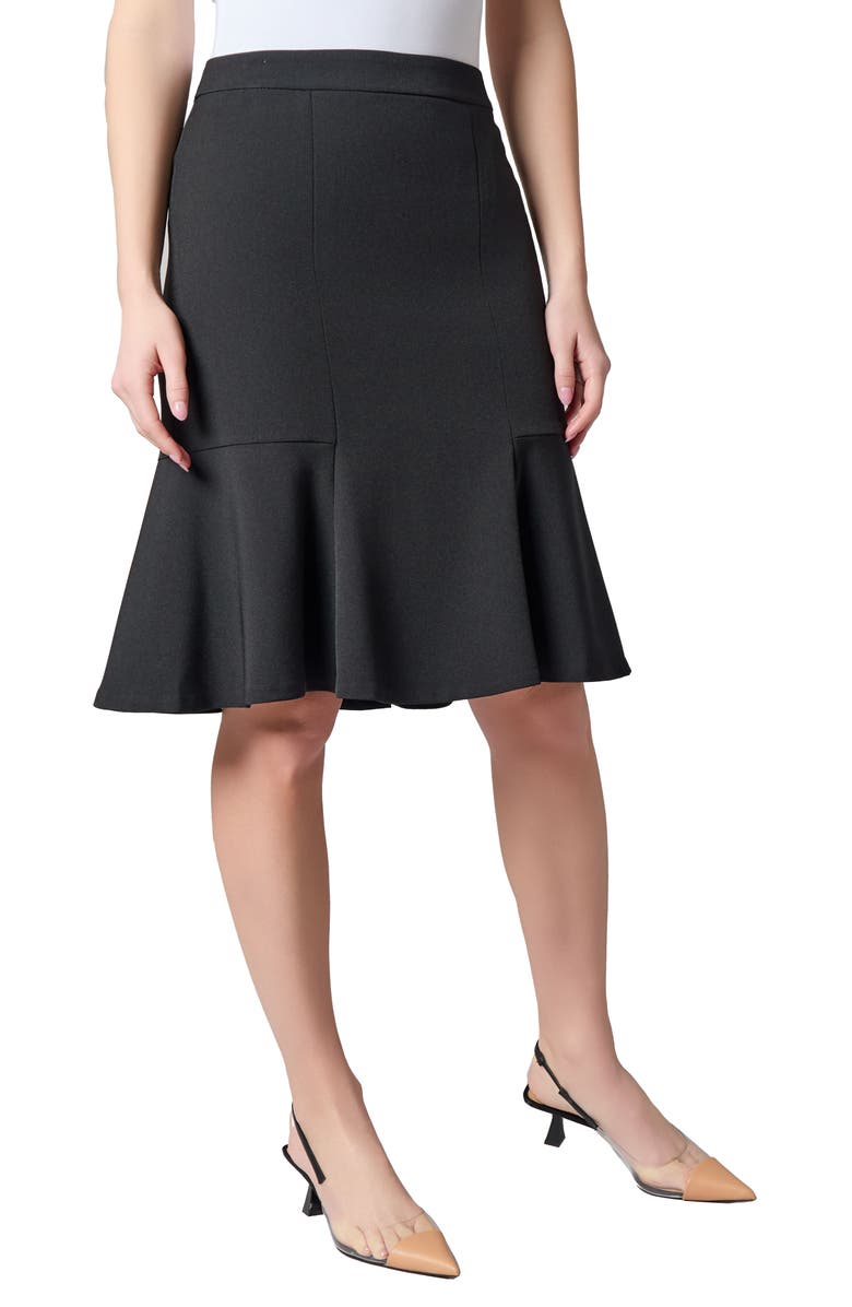 KASPER Flounce Hem Skirt, Alternate, color, 