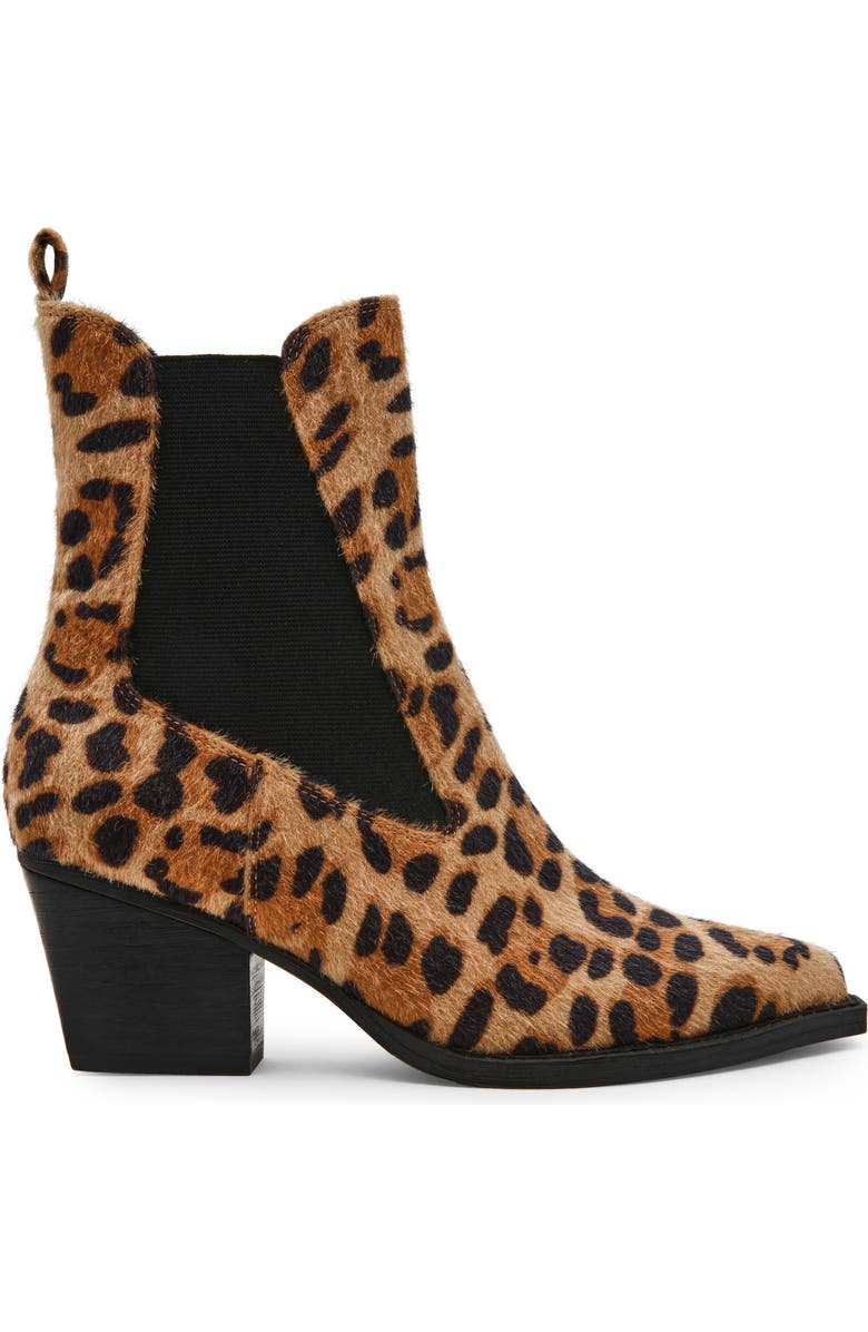 DV by Dolce Vita Jerica Chelsea Bootie, Alternate, color, Leopard Calf Hair