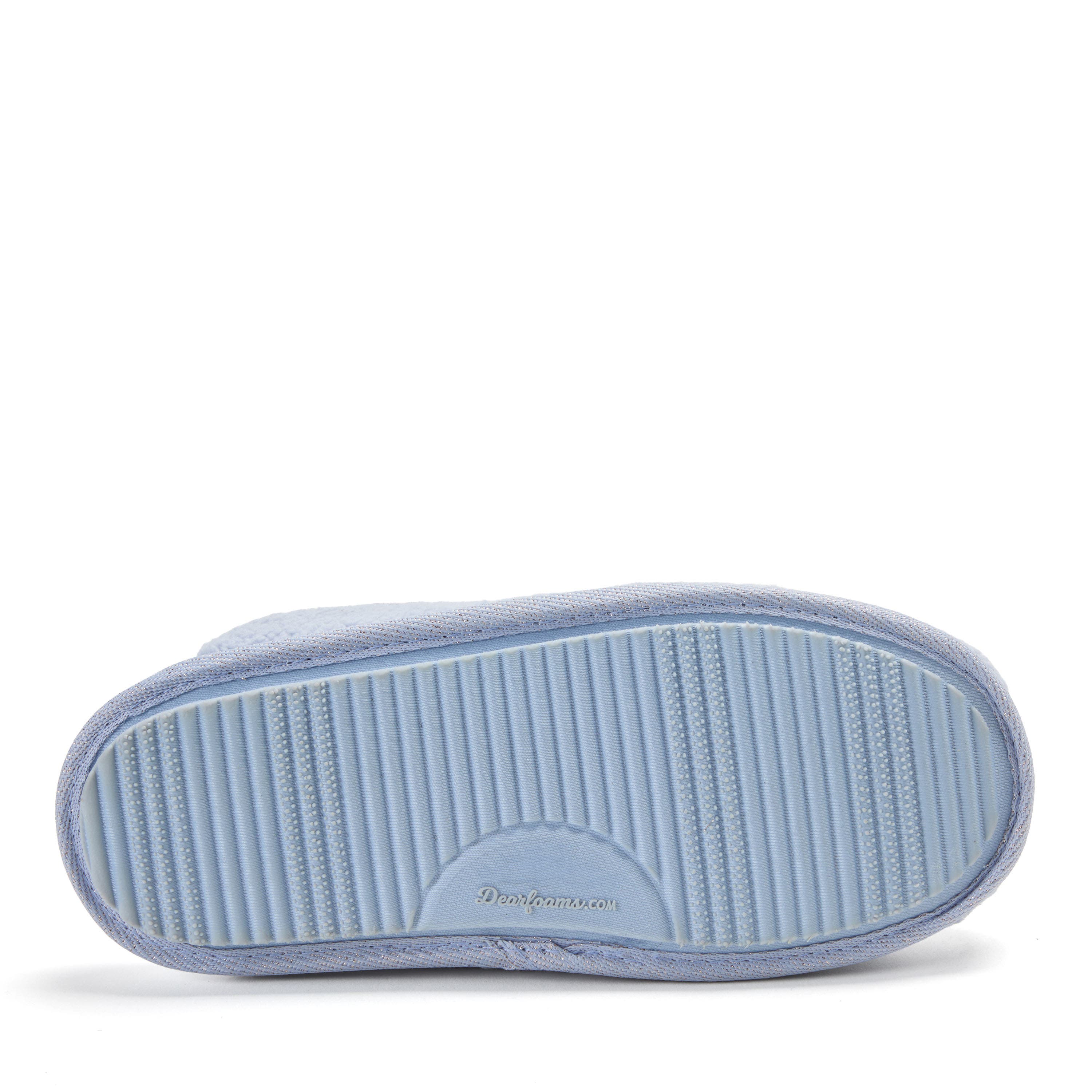 Teddy Embroidered Scuff Slipper, Alternate, color, EVENTIDE