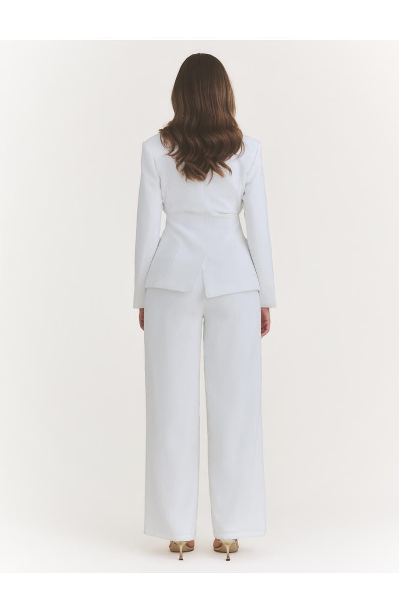 Six Stories Asym Tailored Jacket, Alternate, color, White