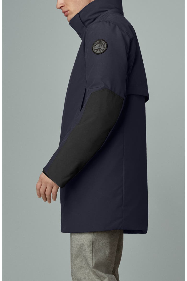 Black Label Brockton Water Resistant 625 Fill Power Down Parka, Alternate, color, NAVY - MARINE