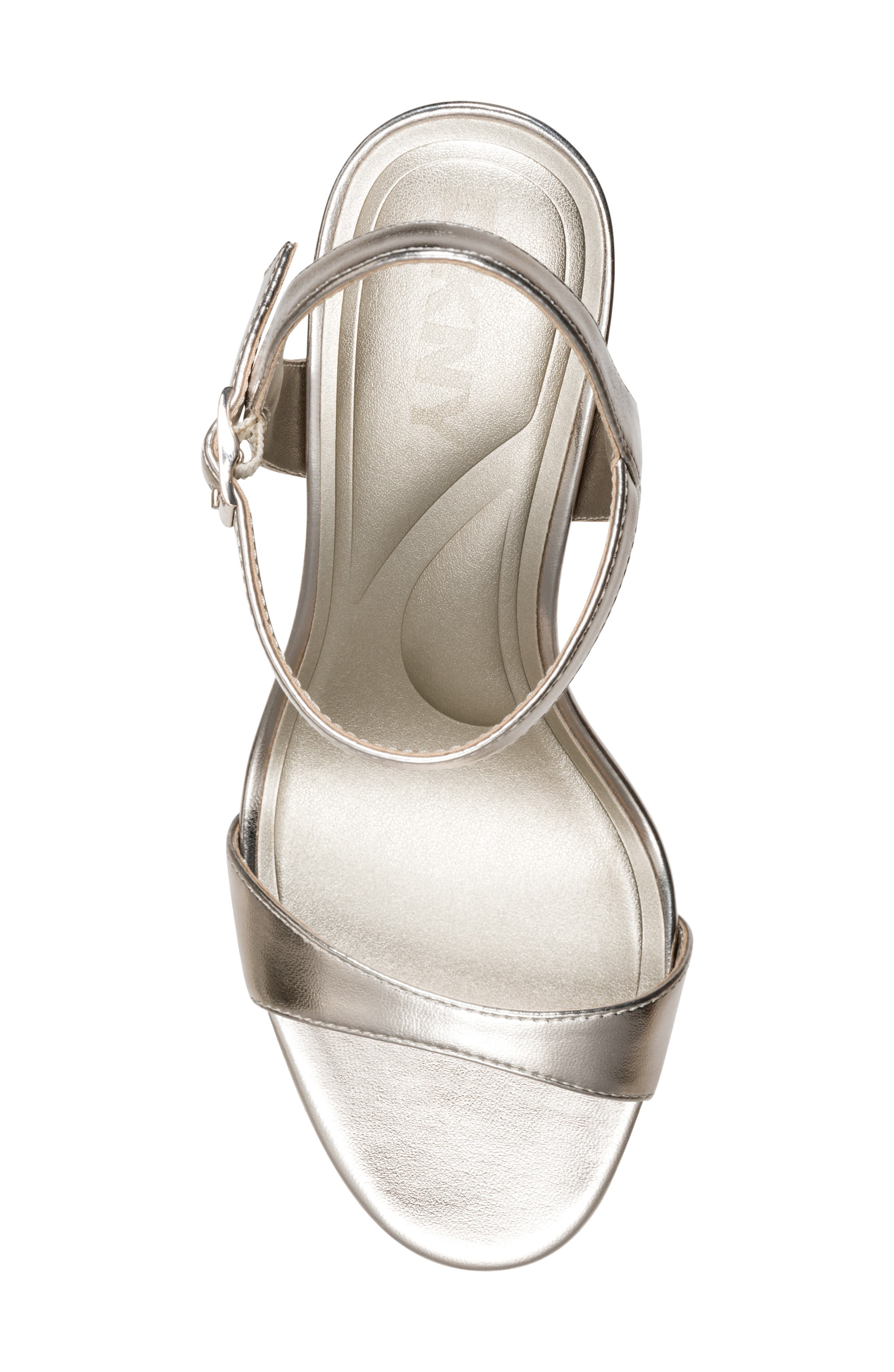 Cherish Ankle Strap Platform Sandal, Alternate, color, CHAMPAGNE