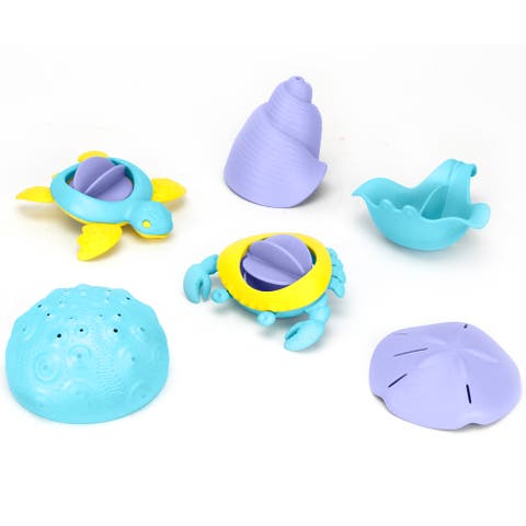 Sea Life Set, 6 Piece Bath Set