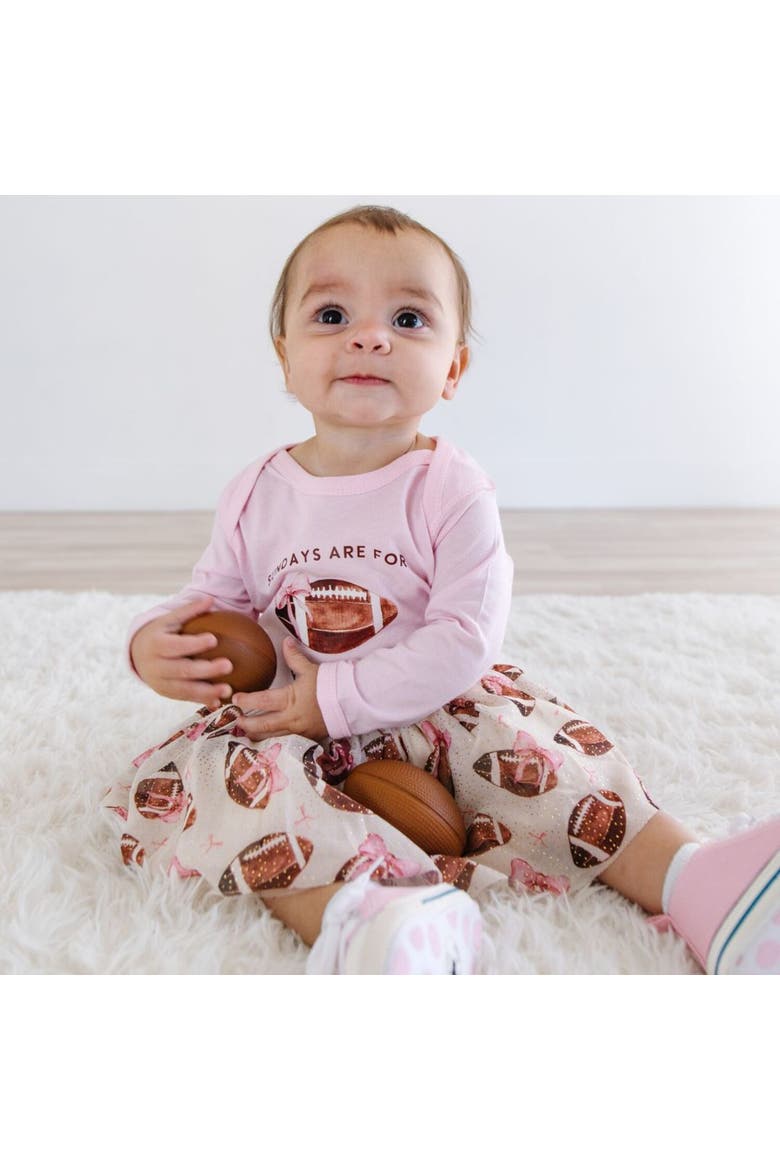 Football Cutie Tutu, Alternate, color, Ivory