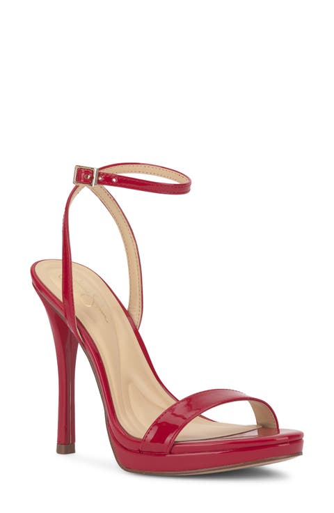 Divra Ankle Strap Stiletto Sandal
