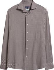 Peter Millar Crown Crafted Excursionist Flex Gingham Button-Up Shirt