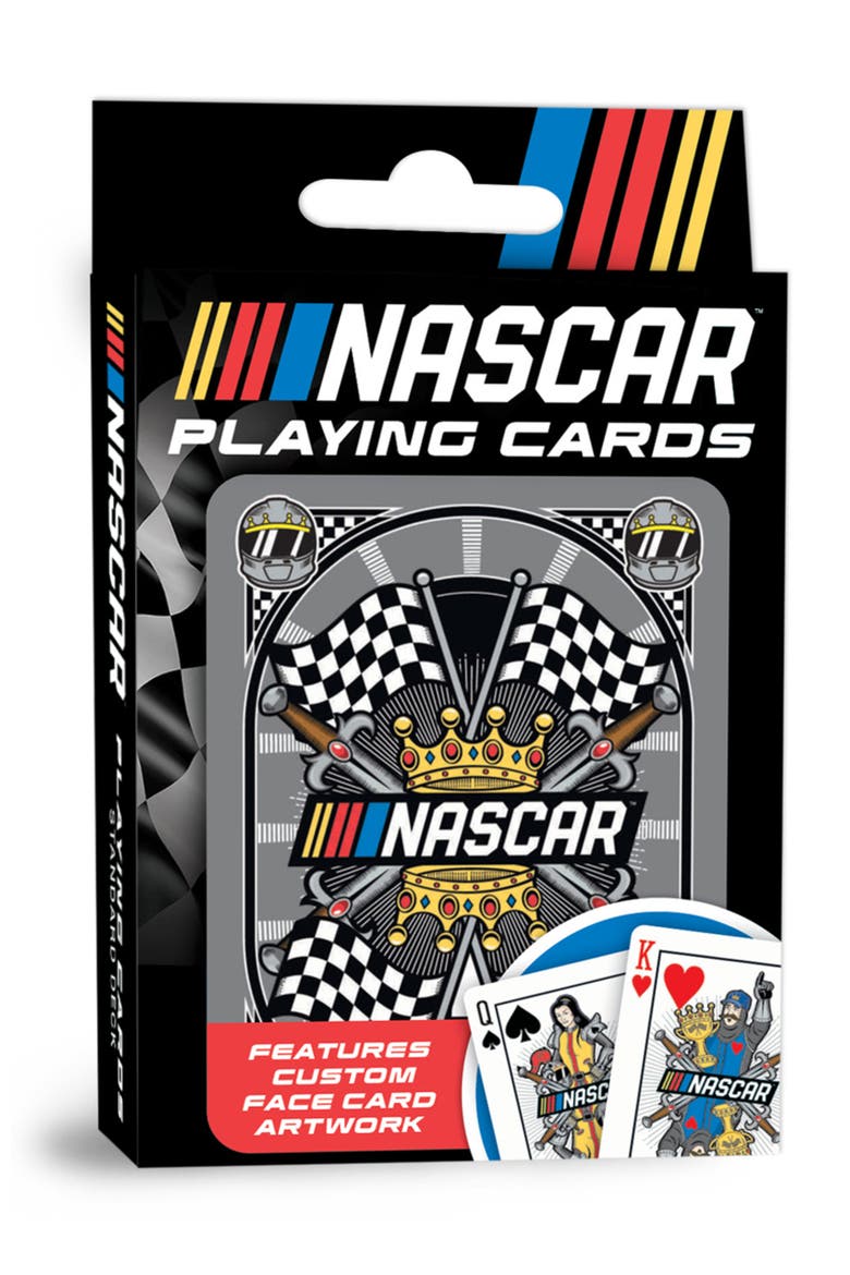 NASCAR Playing Cards, Main, color, Multicolor