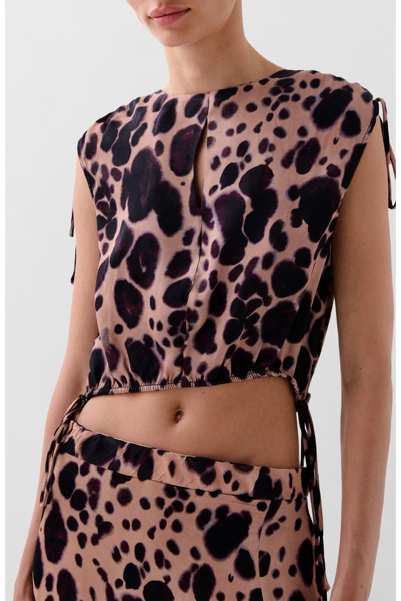 Paleleo Print Top, Main, color, Animalprint