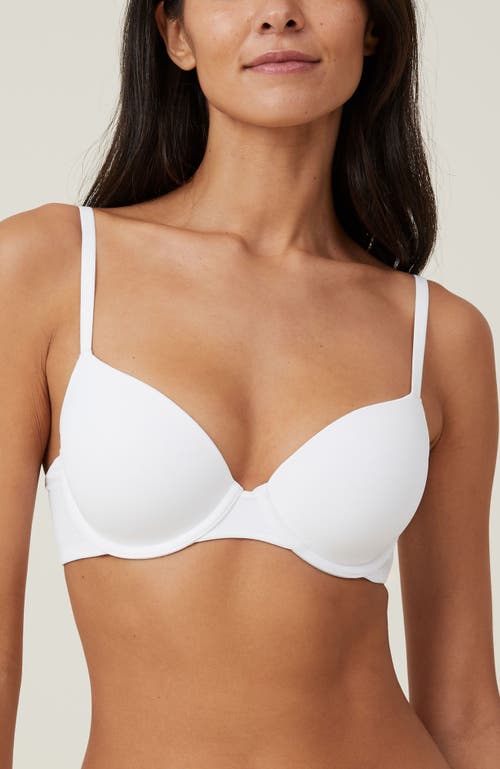 Cotton On Body Ultimate Comfort T-shirt Bra In White