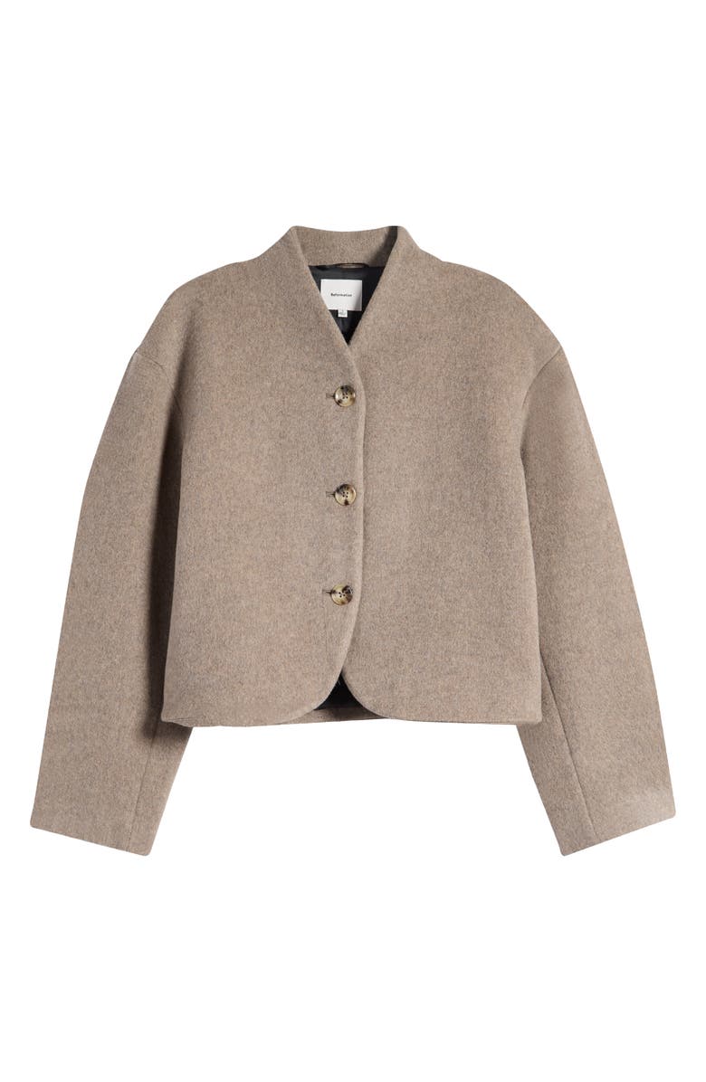 Reformation Owen Wool Blend Jacket, Alternate, color, 