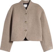 Reformation Owen Wool Blend Jacket