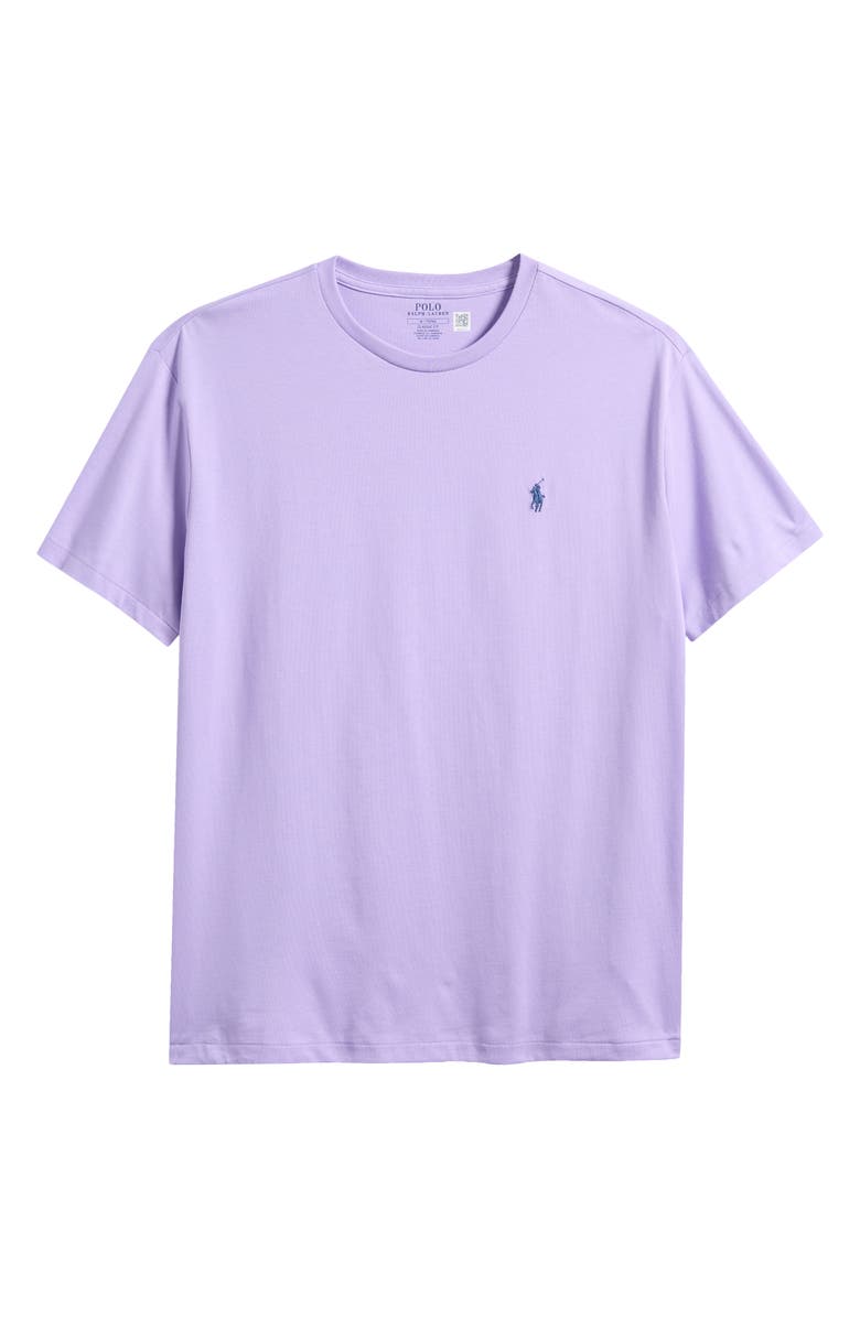 Polo Ralph Lauren Classic Fit Jersey Crewneck T-Shirt, Main, color, Powder Purple/ C7532
