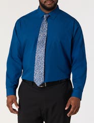 Synrgy by DXL Big & Tall Performance Solid Dress Shirt