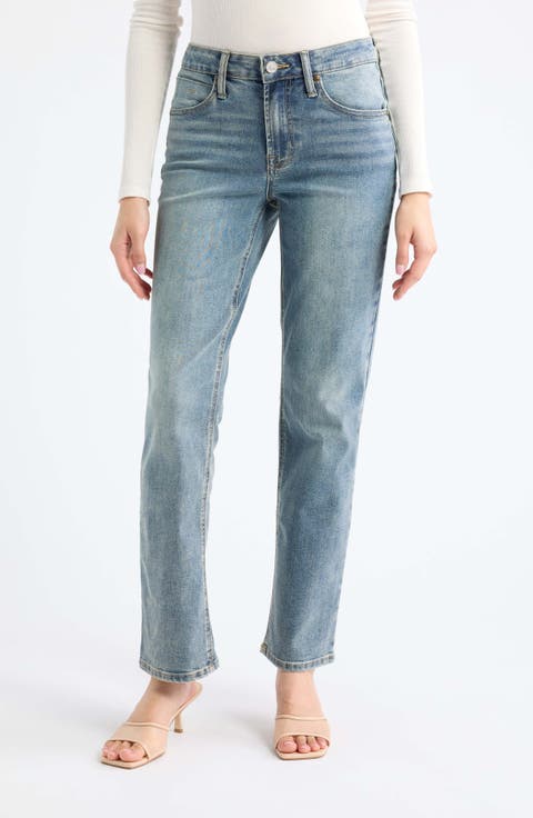 Dover Straight Leg Ankle Jeans