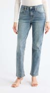 CITY BLUES Dover Straight Leg Ankle Jeans