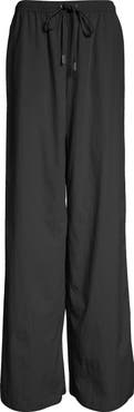 L'AGENCE Valkyrie Snap Accent Drawstring Waist Pants