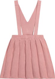 Hope & Henry Girls' Pleated Sweater Skirtall, Kids