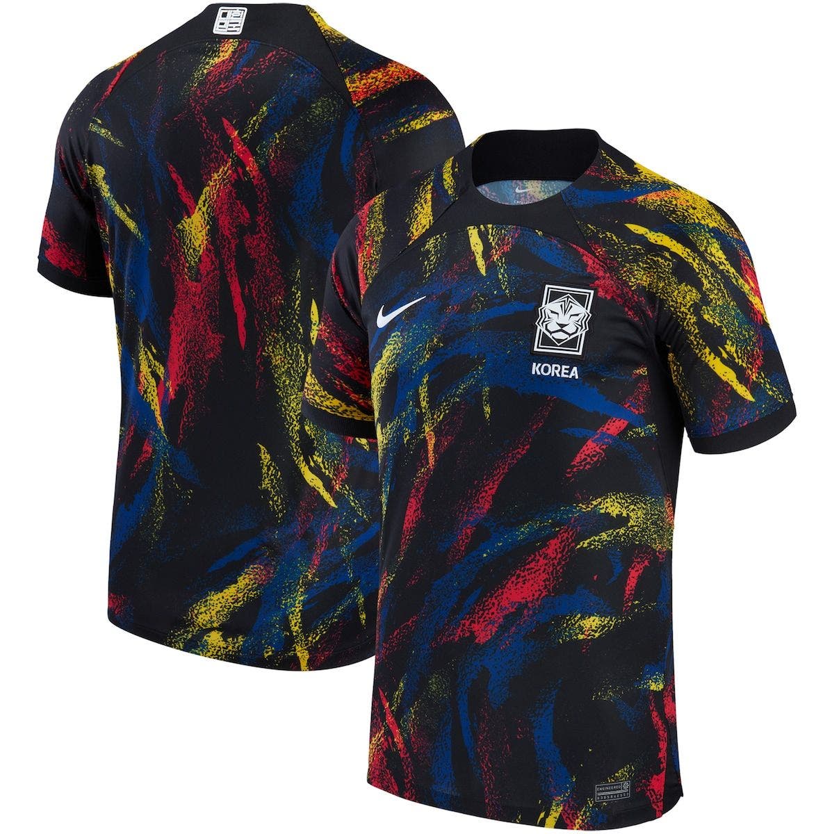 Men's Nike Black South Korea National Team 2022/23 Away Breathe