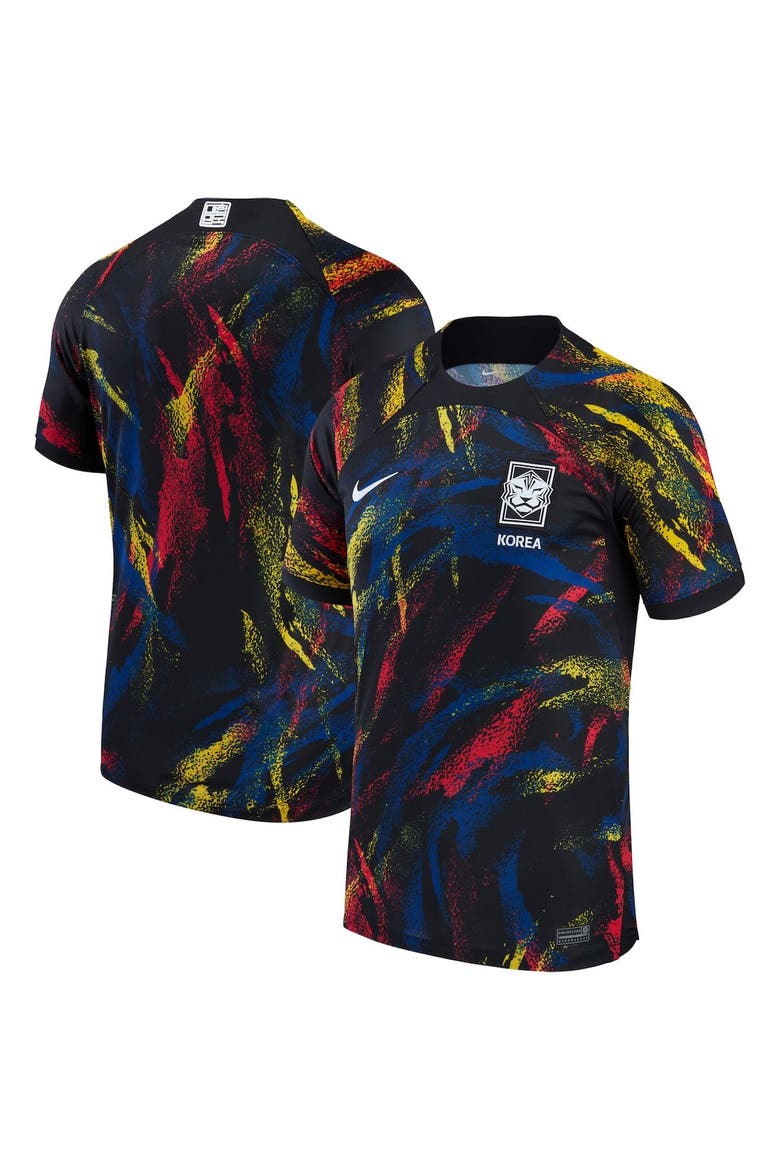 Men's Nike Black South Korea National Team 2022/23 Away Breathe