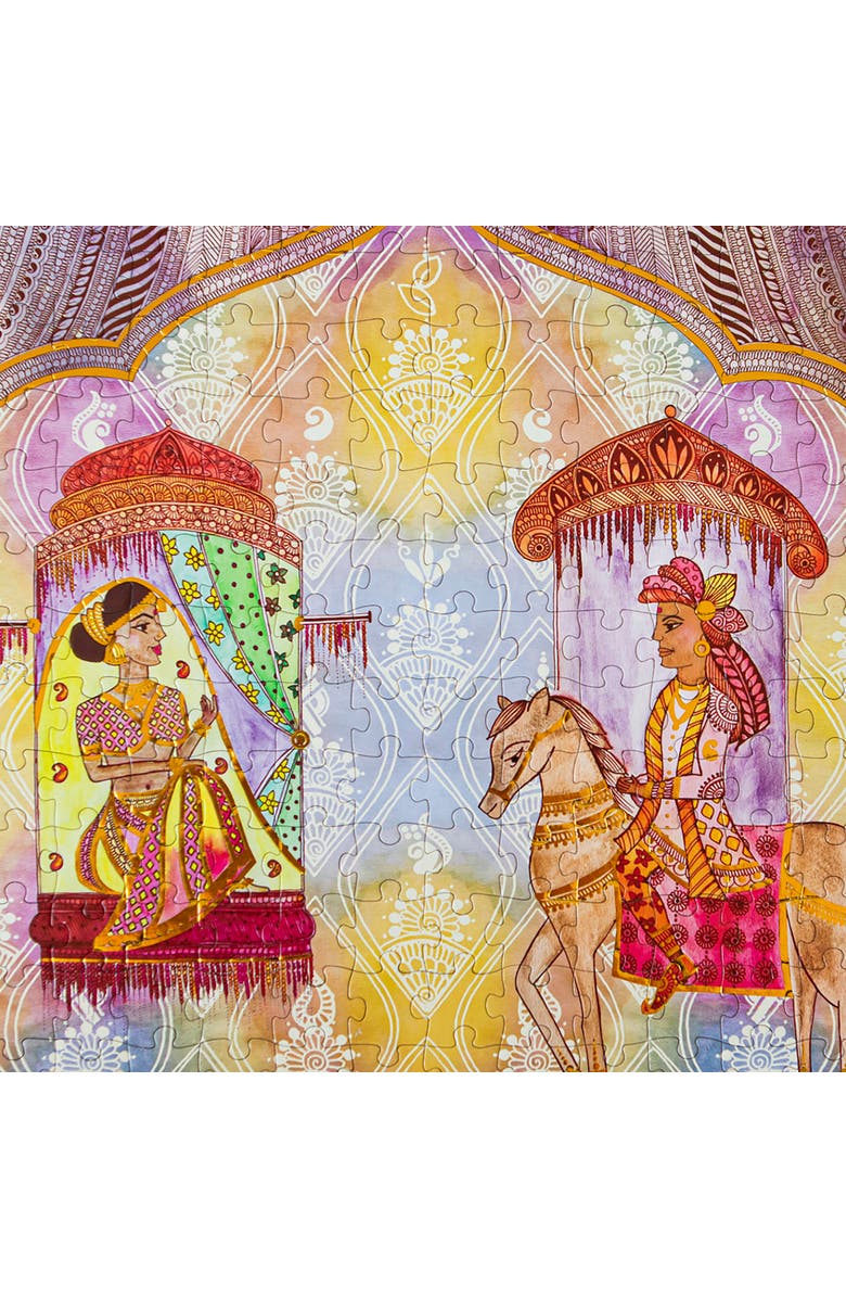 KULTURE KHAZANA Mehndi Stories Henna Jigsaw Puzzle, 252 Pieces, Alternate, color, Multicolored