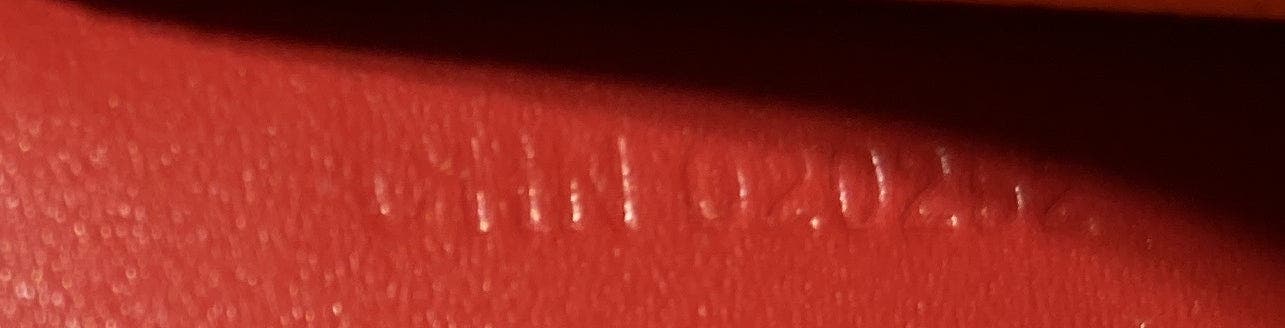 Pre-Owned Goyard Saint Sulpice Card Holder Coated Canvas, Alternate, color, Red