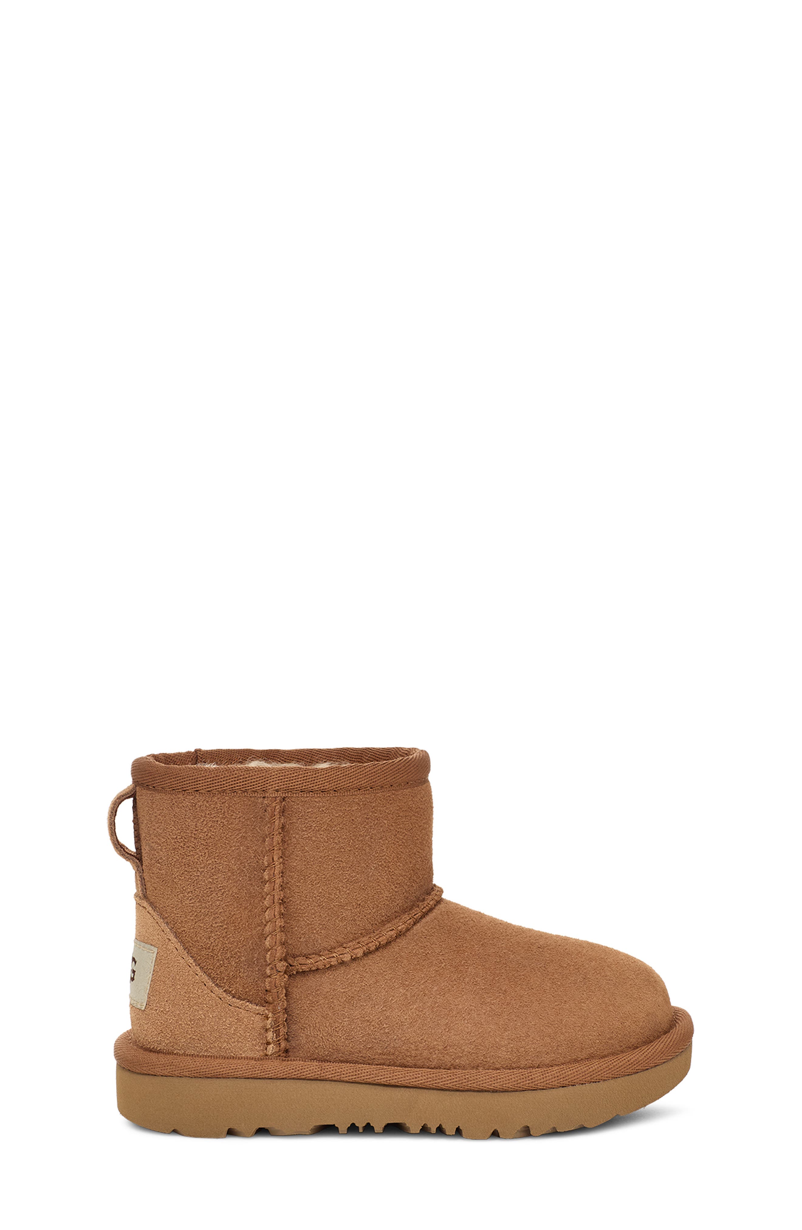UGG<sup>®</sup> Kids' Classic Mini II Boot, Alternate, color, Chestnut