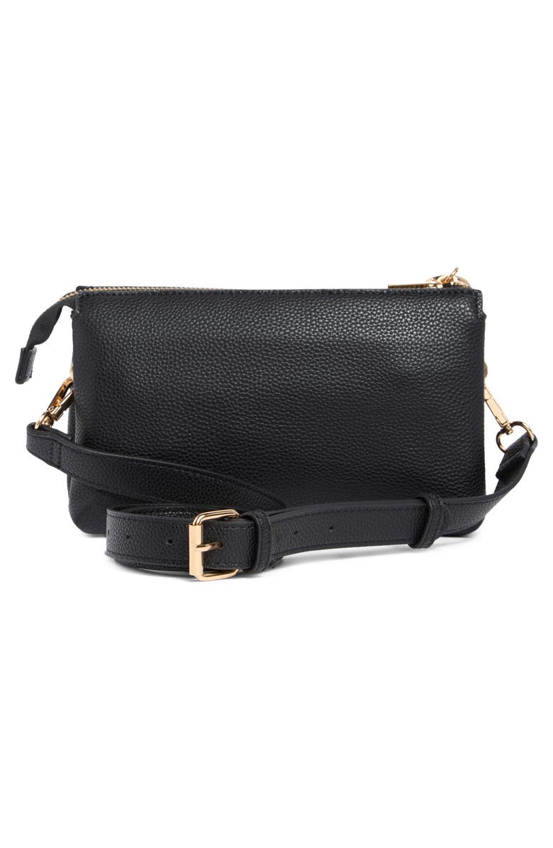 Nanette Lepore Ruby Small Crossbody Bag, Alternate, color, Black