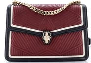 Pre-Owned Bvlgari Serpenti Forever Shoulder Bag Quilted Leather Small