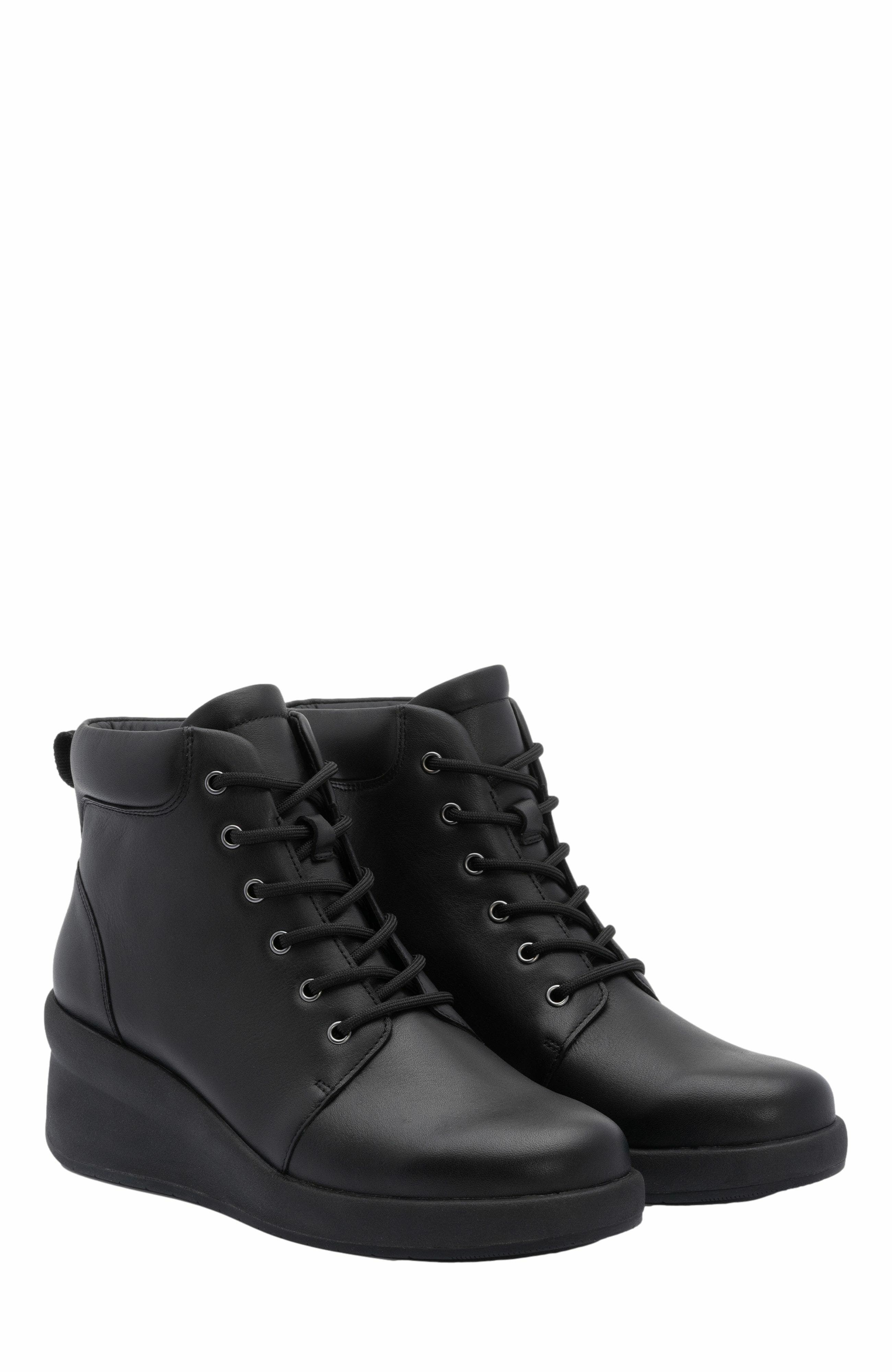 ABEO Passage Lace Up Boot, Alternate, color, Black - Regular