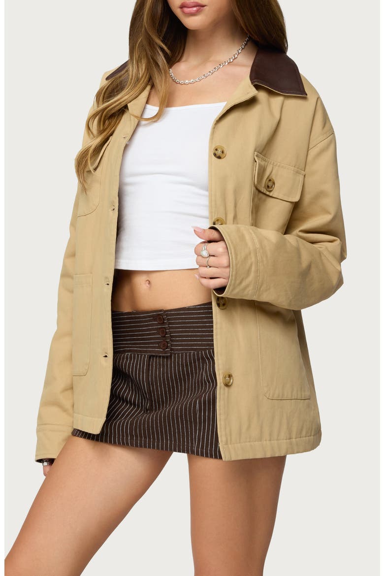 Harper Barn Coat, Alternate, color, CAMEL
