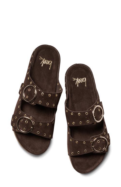 Beek Cedar Two-strap Sandal In Brown
