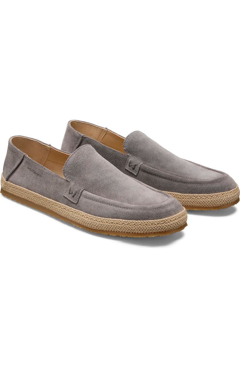 Stuart Weitzman Bala Slip-On Shoe, Alternate, color, Pure Grey