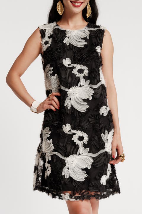 Lilly Shift Dress Whirling Daisy