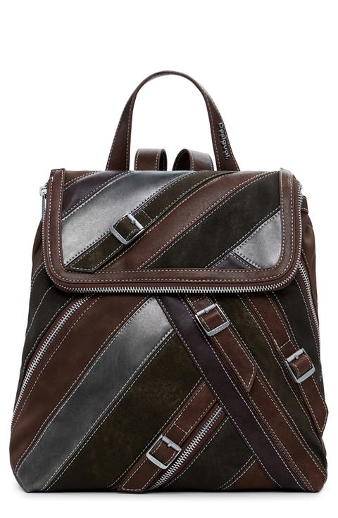 Small Straps & Zip Detail Backpack