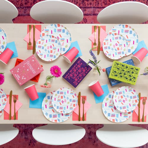 Jollity & Co Book Club Dessert Plates In Assorted Pre-pack