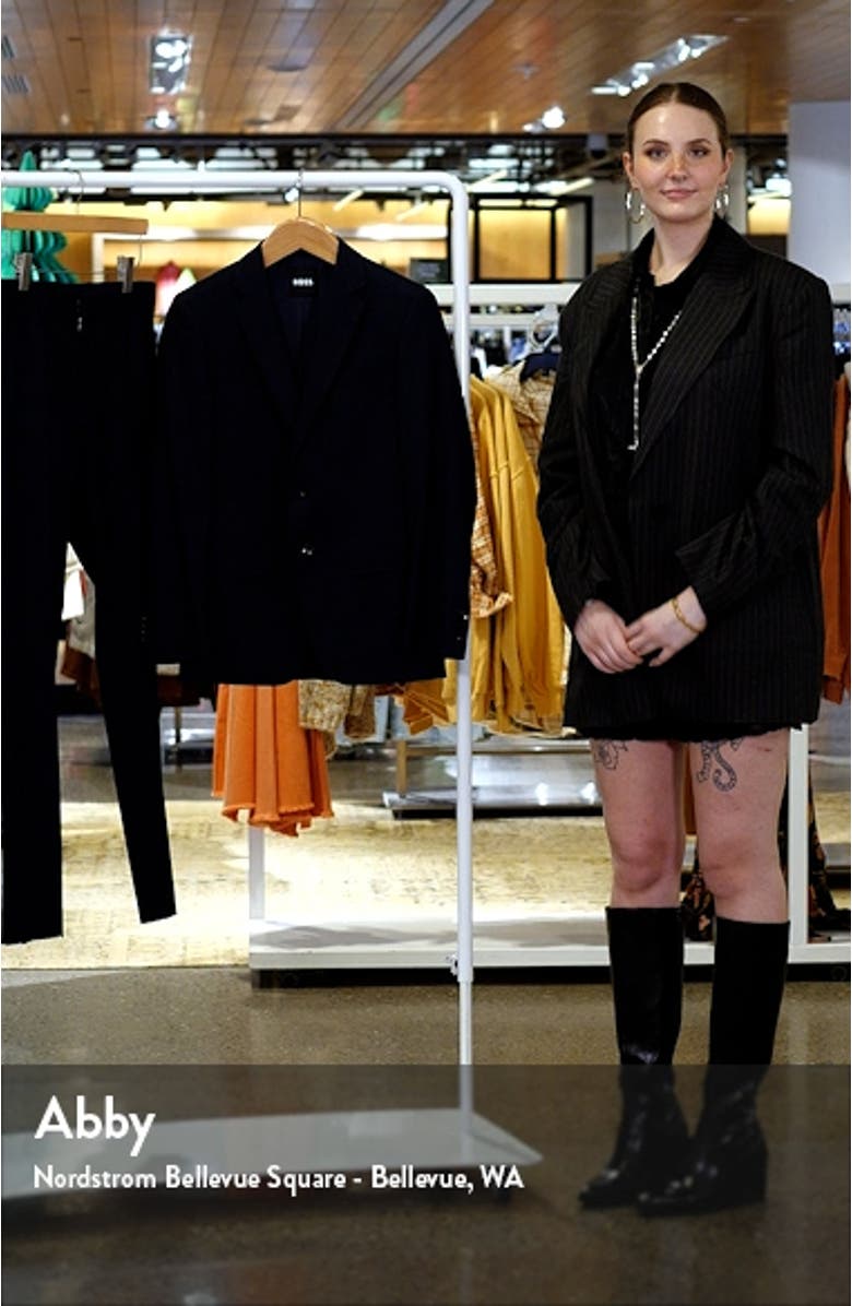 Huge Wool Blend Slim Fit Suit, sales video thumbnail