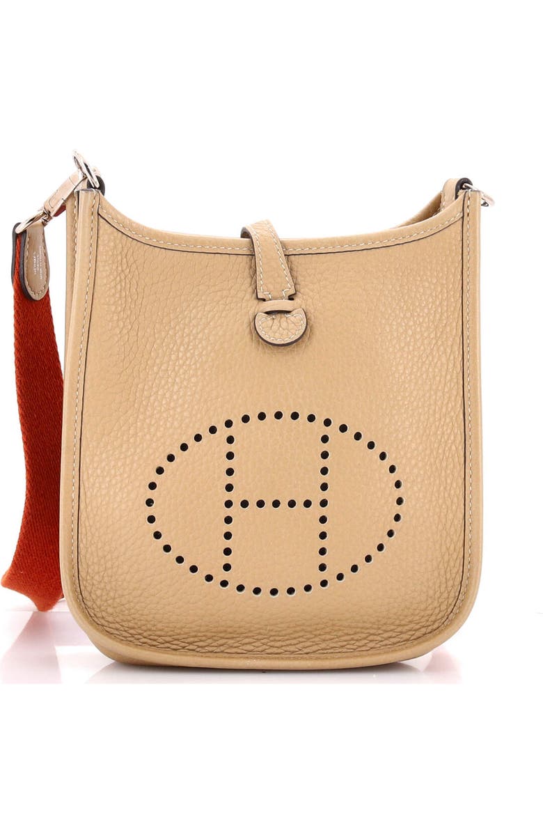 Pre-Owned Hermes Evelyne Bag Gen III Clemence TPM, Main, color, Trench