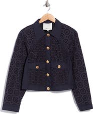 3.1 Phillip Lim Broderie Anglaise Eyelet Jacket