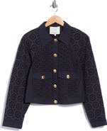 3.1 Phillip Lim Broderie Anglaise Eyelet Jacket
