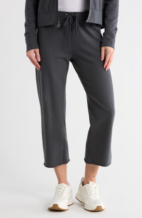 French Terry Raw Edge Sweatpants