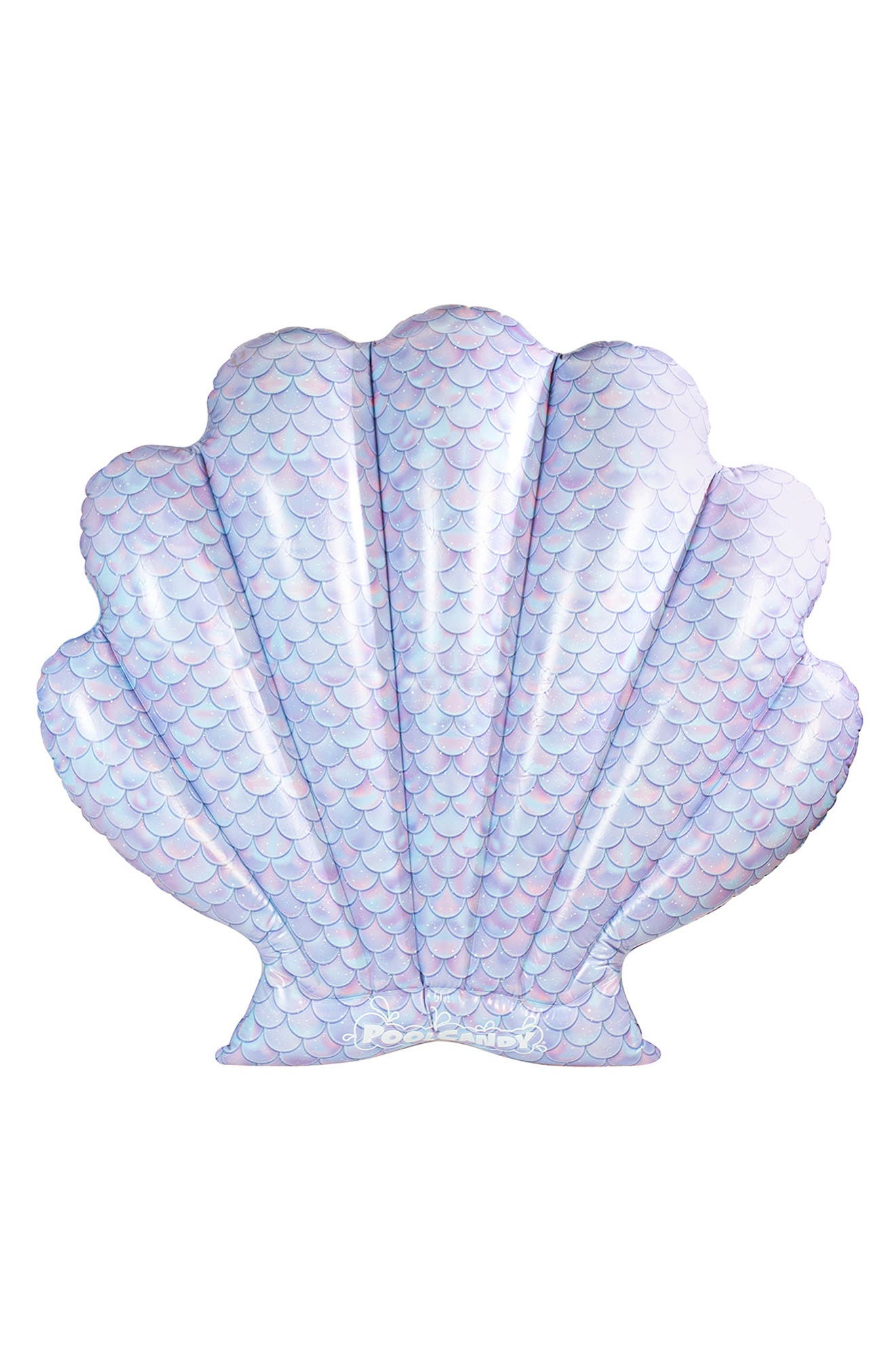 POOLCANDY Extra Large Mermaid Shell Pool Float